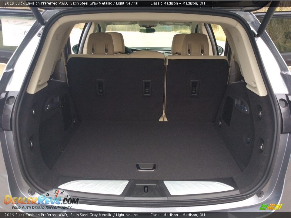 2019 Buick Envision Preferred AWD Satin Steel Gray Metallic / Light Neutral Photo #16
