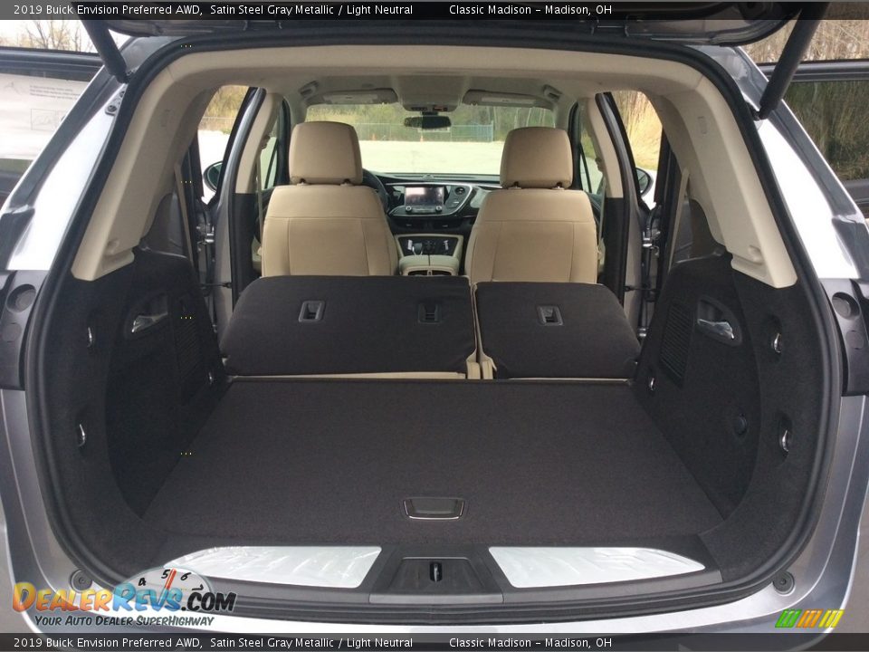 2019 Buick Envision Preferred AWD Satin Steel Gray Metallic / Light Neutral Photo #17