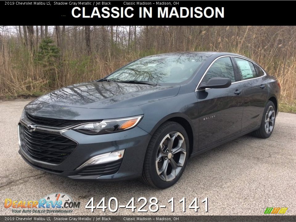 2019 Chevrolet Malibu LS Shadow Gray Metallic / Jet Black Photo #1
