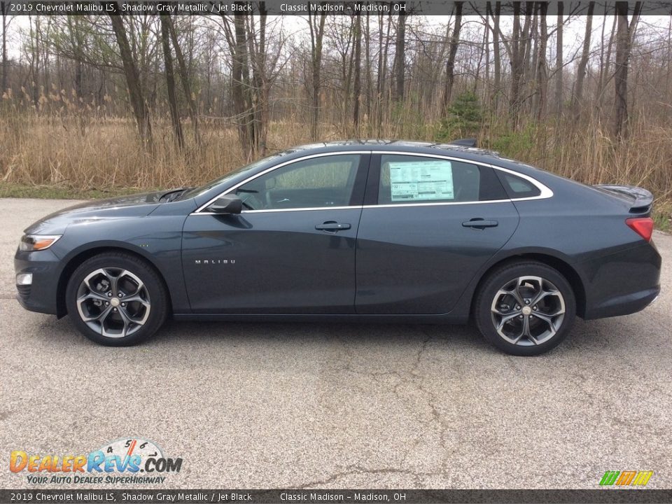 2019 Chevrolet Malibu LS Shadow Gray Metallic / Jet Black Photo #3