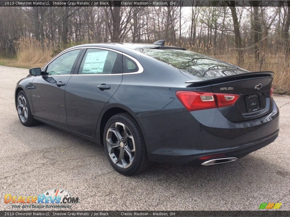 2019 Chevrolet Malibu LS Shadow Gray Metallic / Jet Black Photo #4