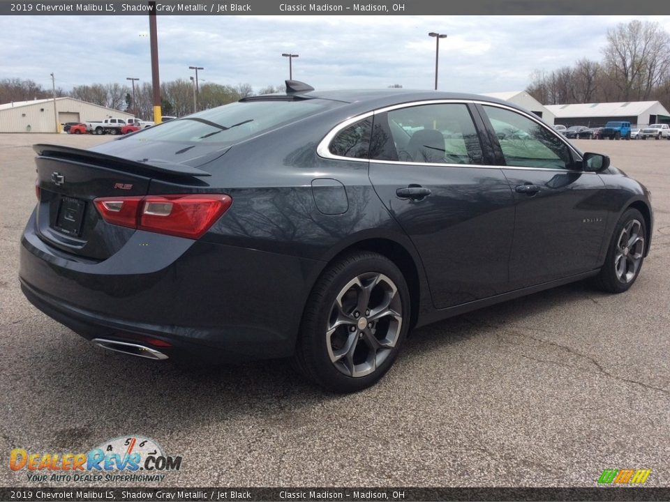 2019 Chevrolet Malibu LS Shadow Gray Metallic / Jet Black Photo #6