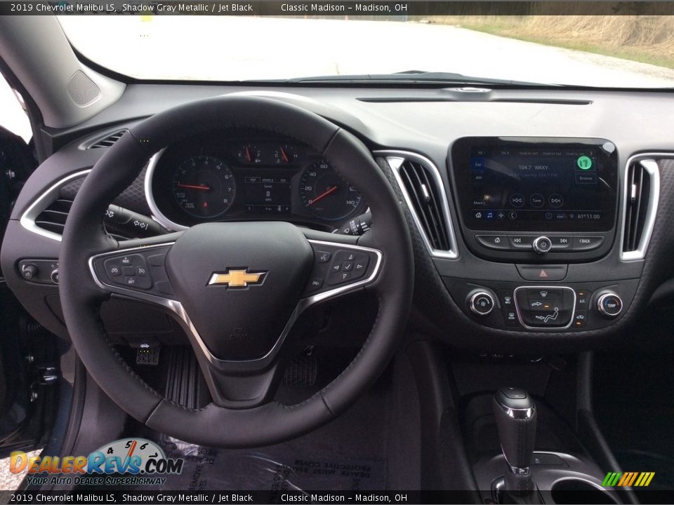 2019 Chevrolet Malibu LS Shadow Gray Metallic / Jet Black Photo #11