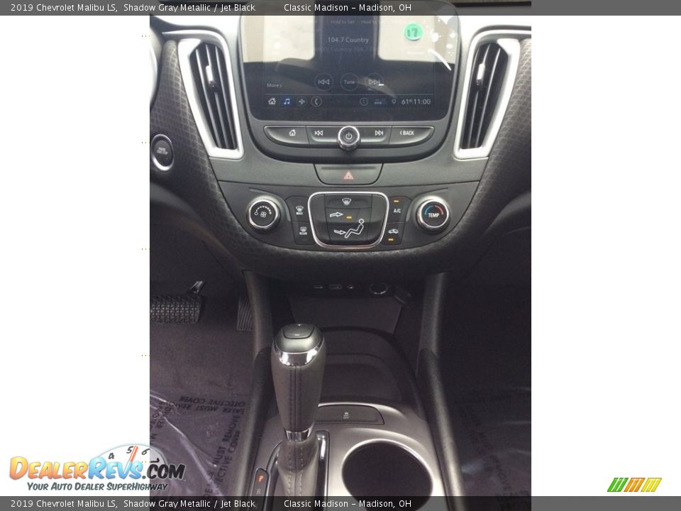 2019 Chevrolet Malibu LS Shadow Gray Metallic / Jet Black Photo #12