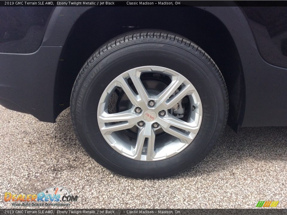 2019 GMC Terrain SLE AWD Ebony Twilight Metallic / Jet Black Photo #7