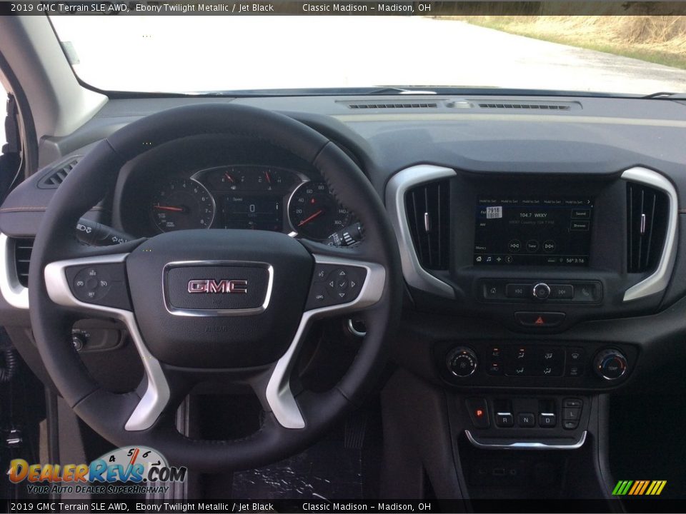 2019 GMC Terrain SLE AWD Ebony Twilight Metallic / Jet Black Photo #12