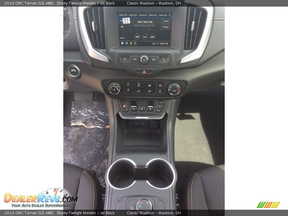 2019 GMC Terrain SLE AWD Ebony Twilight Metallic / Jet Black Photo #13