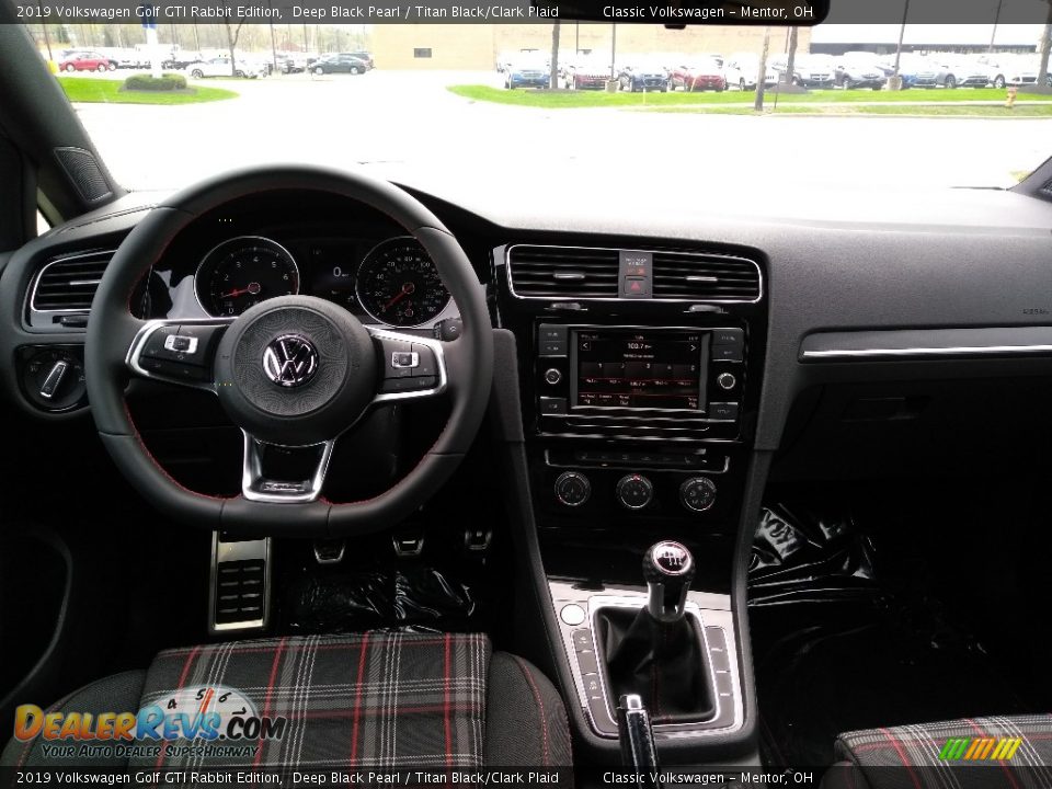 Dashboard of 2019 Volkswagen Golf GTI Rabbit Edition Photo #4
