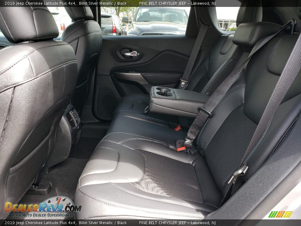 2019 Jeep Cherokee Latitude Plus 4x4 Billet Silver Metallic / Black Photo #4