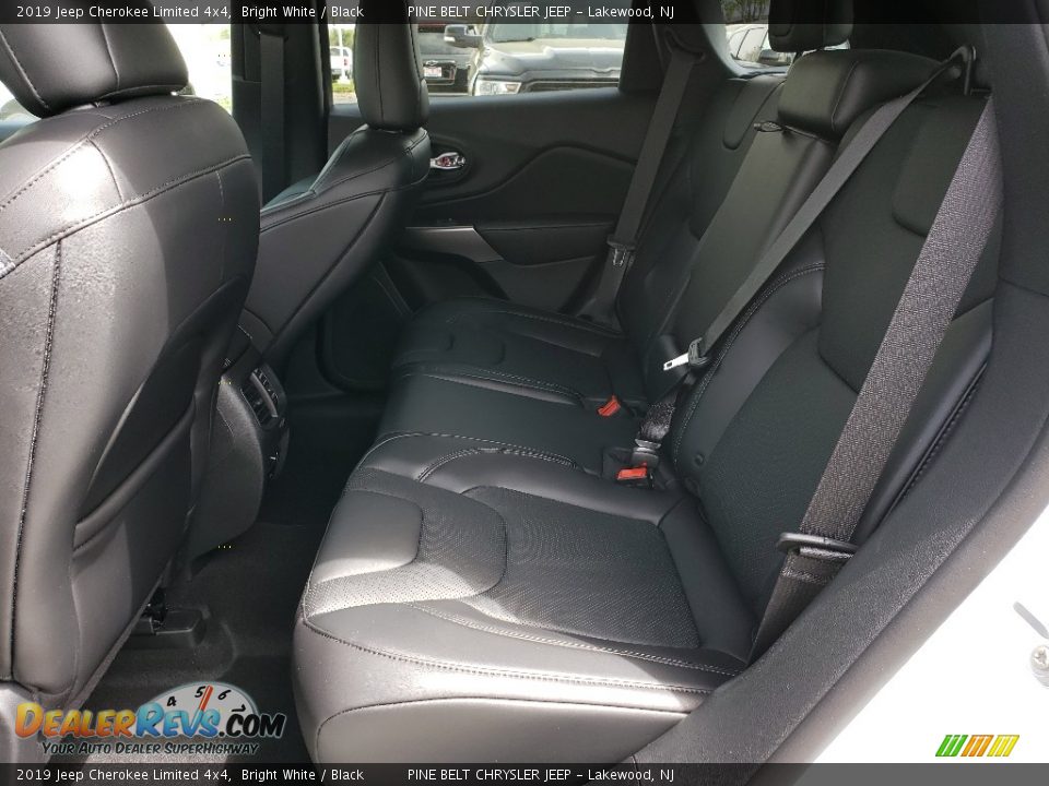 2019 Jeep Cherokee Limited 4x4 Bright White / Black Photo #6