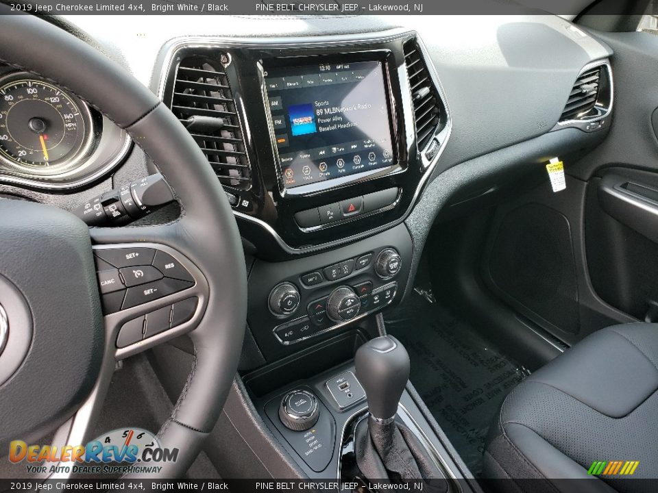 2019 Jeep Cherokee Limited 4x4 Bright White / Black Photo #10