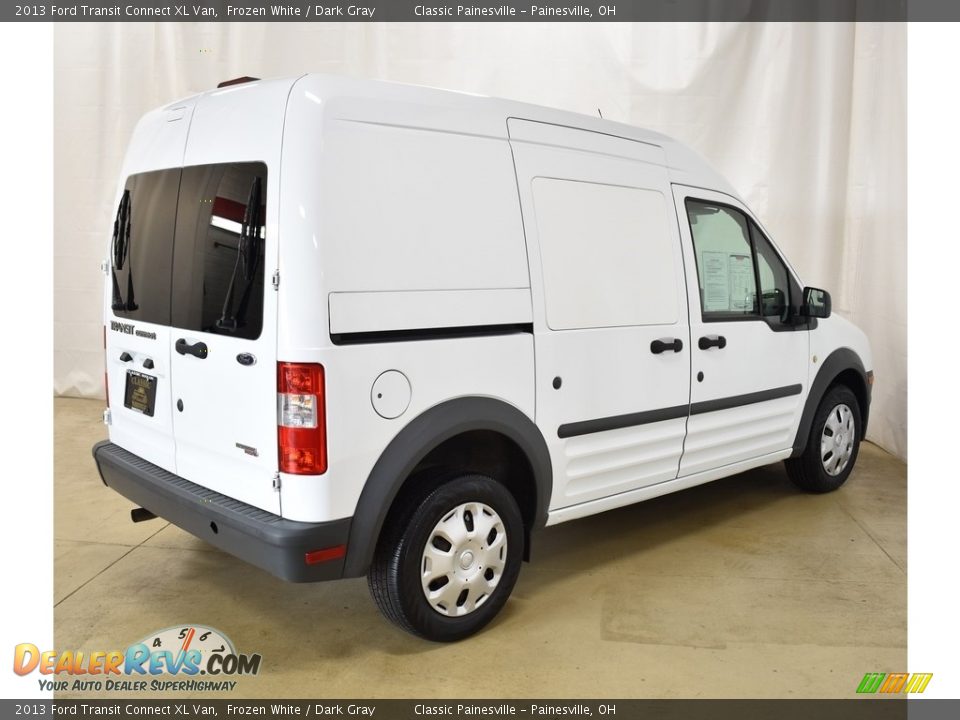 2013 Ford Transit Connect XL Van Frozen White / Dark Gray Photo #2