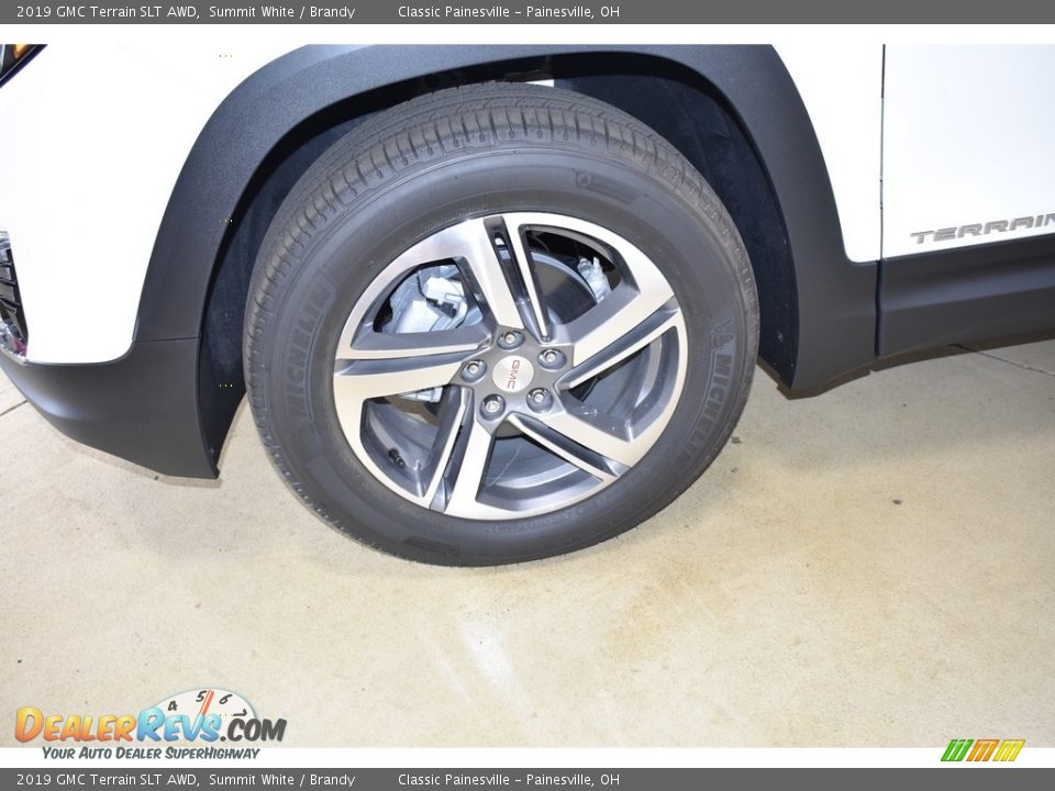 2019 GMC Terrain SLT AWD Summit White / Brandy Photo #5