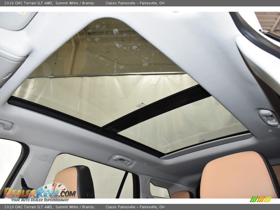 2019 GMC Terrain SLT AWD Summit White / Brandy Photo #6