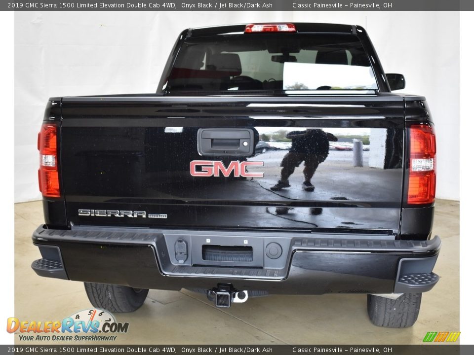 2019 GMC Sierra 1500 Limited Elevation Double Cab 4WD Onyx Black / Jet Black/Dark Ash Photo #3