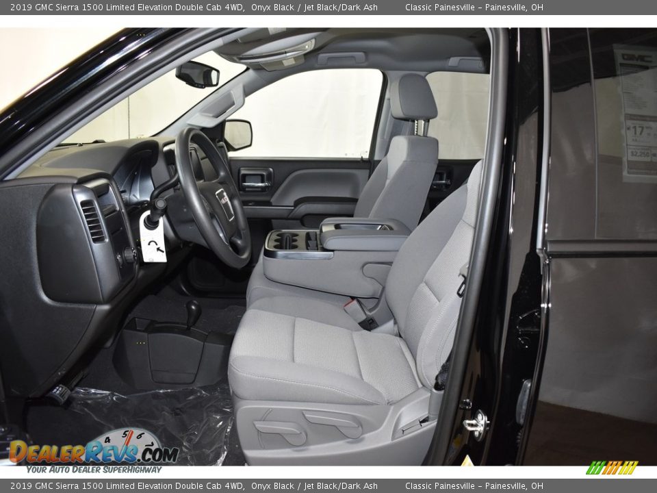2019 GMC Sierra 1500 Limited Elevation Double Cab 4WD Onyx Black / Jet Black/Dark Ash Photo #6
