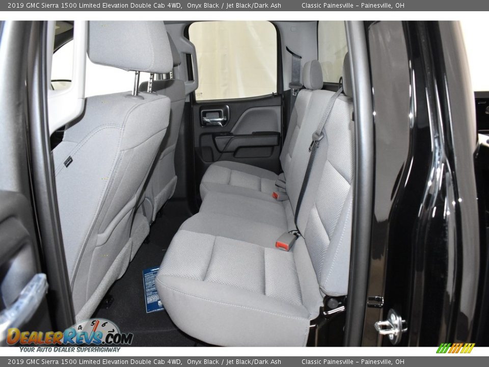 2019 GMC Sierra 1500 Limited Elevation Double Cab 4WD Onyx Black / Jet Black/Dark Ash Photo #7