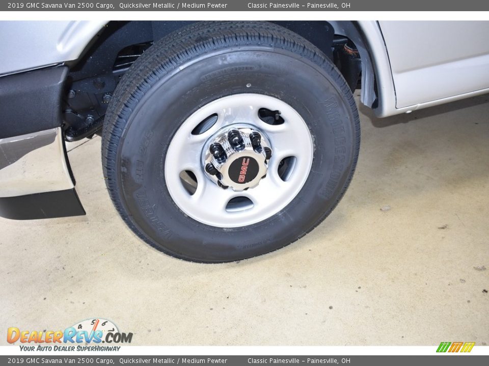 2019 GMC Savana Van 2500 Cargo Quicksilver Metallic / Medium Pewter Photo #5