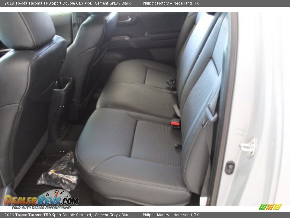 2019 Toyota Tacoma TRD Sport Double Cab 4x4 Cement Gray / Black Photo #20