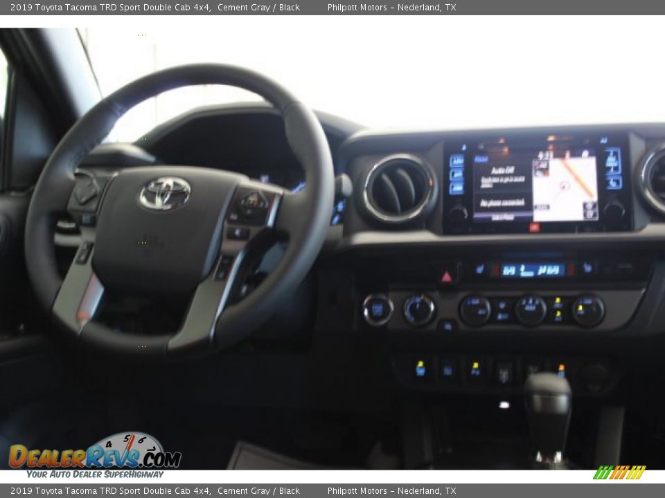 2019 Toyota Tacoma TRD Sport Double Cab 4x4 Cement Gray / Black Photo #21