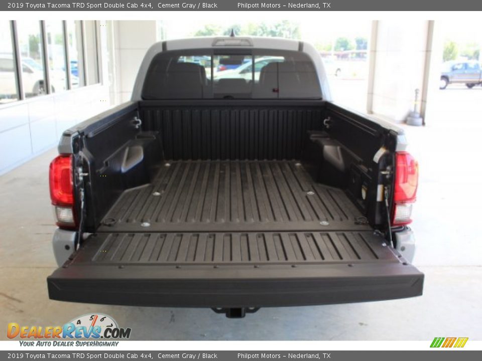 2019 Toyota Tacoma TRD Sport Double Cab 4x4 Cement Gray / Black Photo #23