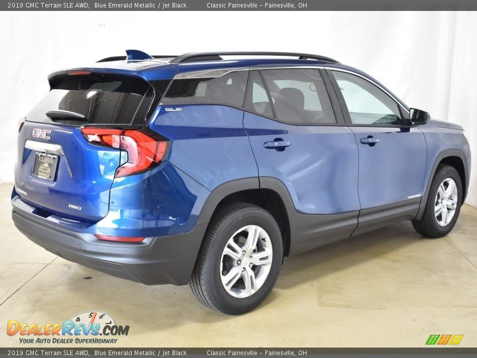 2019 GMC Terrain SLE AWD Blue Emerald Metallic / Jet Black Photo #2