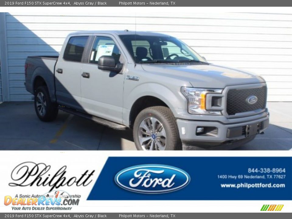 2019 Ford F150 STX SuperCrew 4x4 Abyss Gray / Black Photo #1