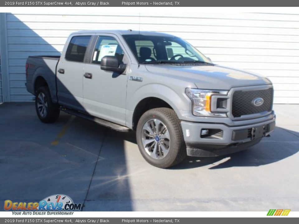 2019 Ford F150 STX SuperCrew 4x4 Abyss Gray / Black Photo #2
