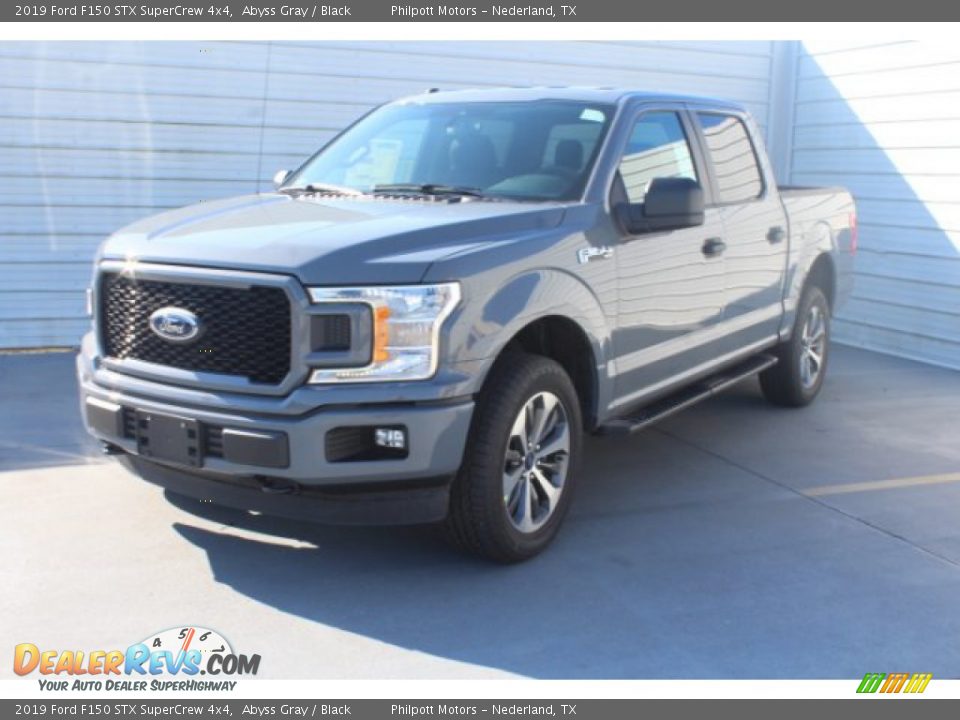 2019 Ford F150 STX SuperCrew 4x4 Abyss Gray / Black Photo #4