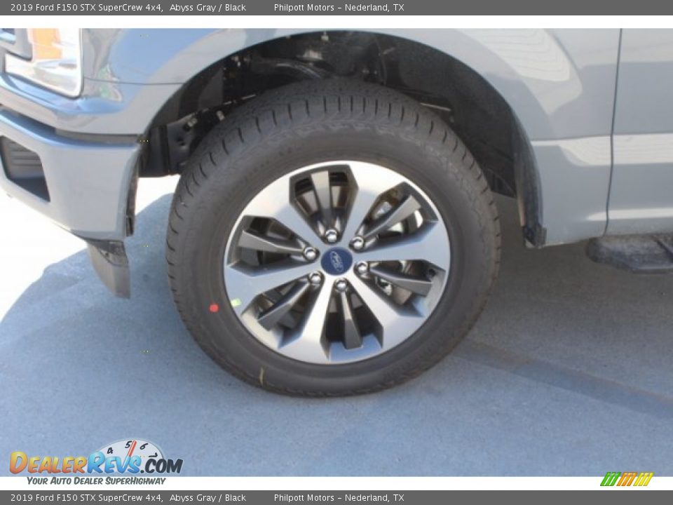 2019 Ford F150 STX SuperCrew 4x4 Abyss Gray / Black Photo #5
