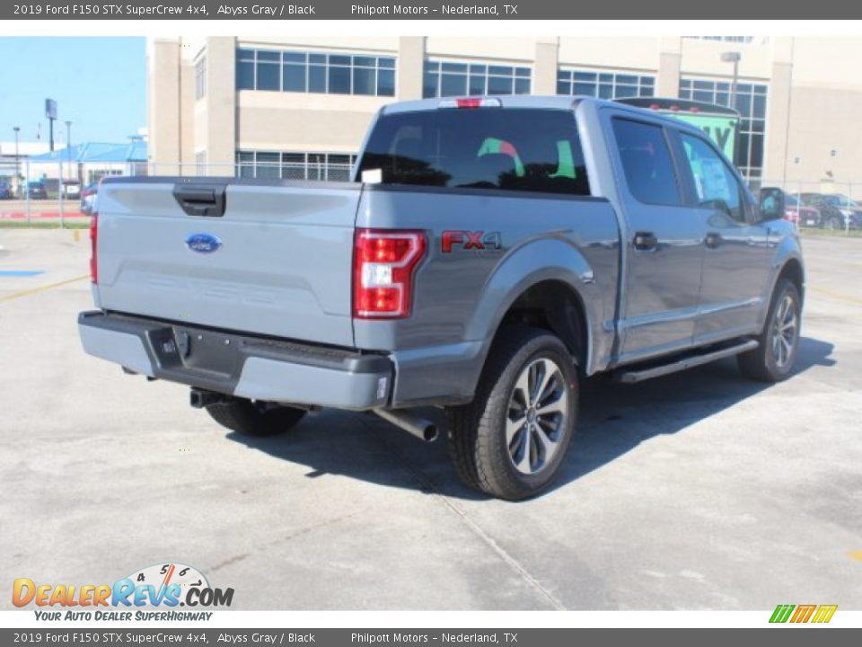 2019 Ford F150 STX SuperCrew 4x4 Abyss Gray / Black Photo #8