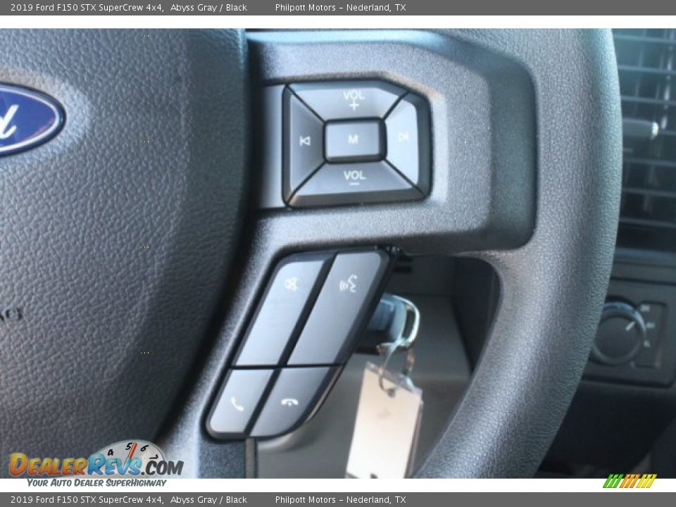 2019 Ford F150 STX SuperCrew 4x4 Abyss Gray / Black Photo #15