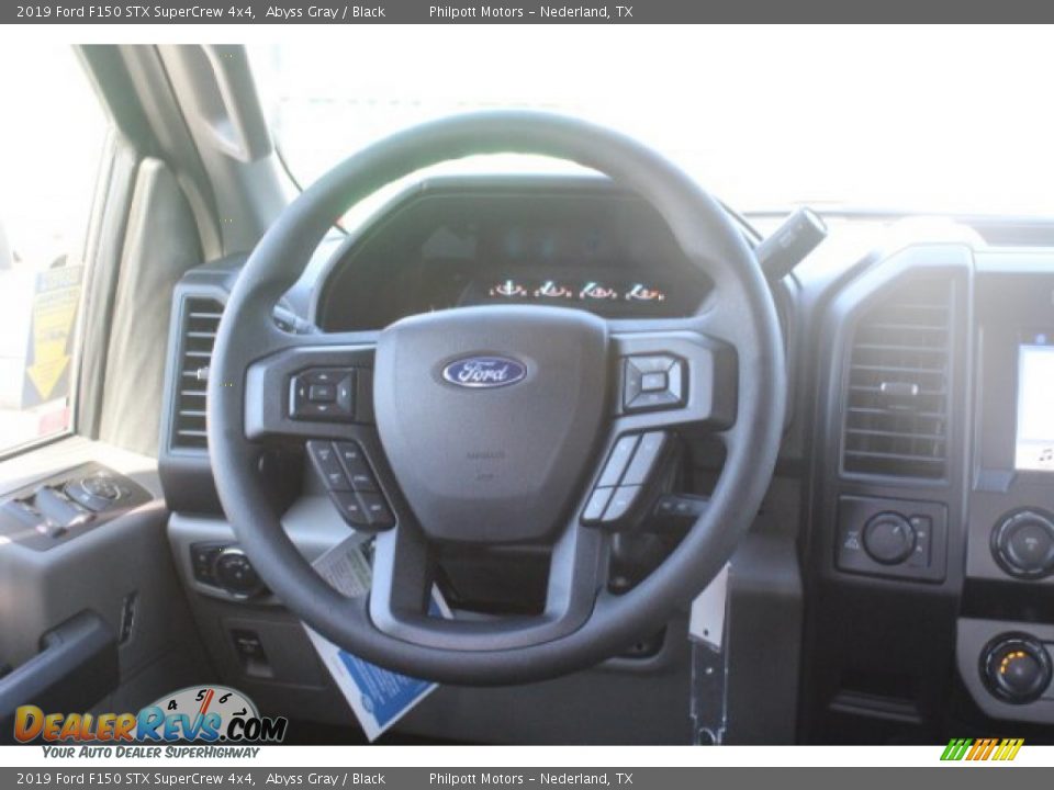 2019 Ford F150 STX SuperCrew 4x4 Abyss Gray / Black Photo #19
