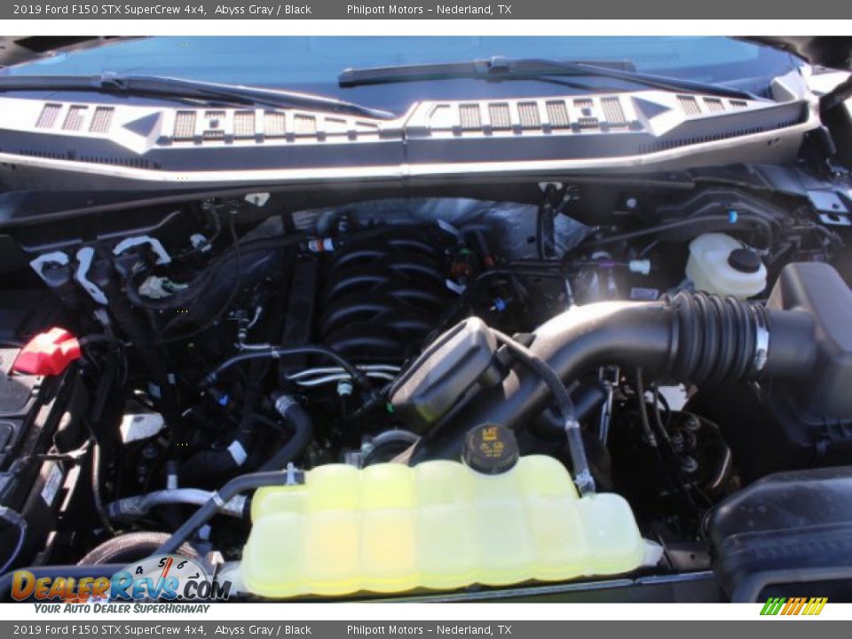 2019 Ford F150 STX SuperCrew 4x4 Abyss Gray / Black Photo #21
