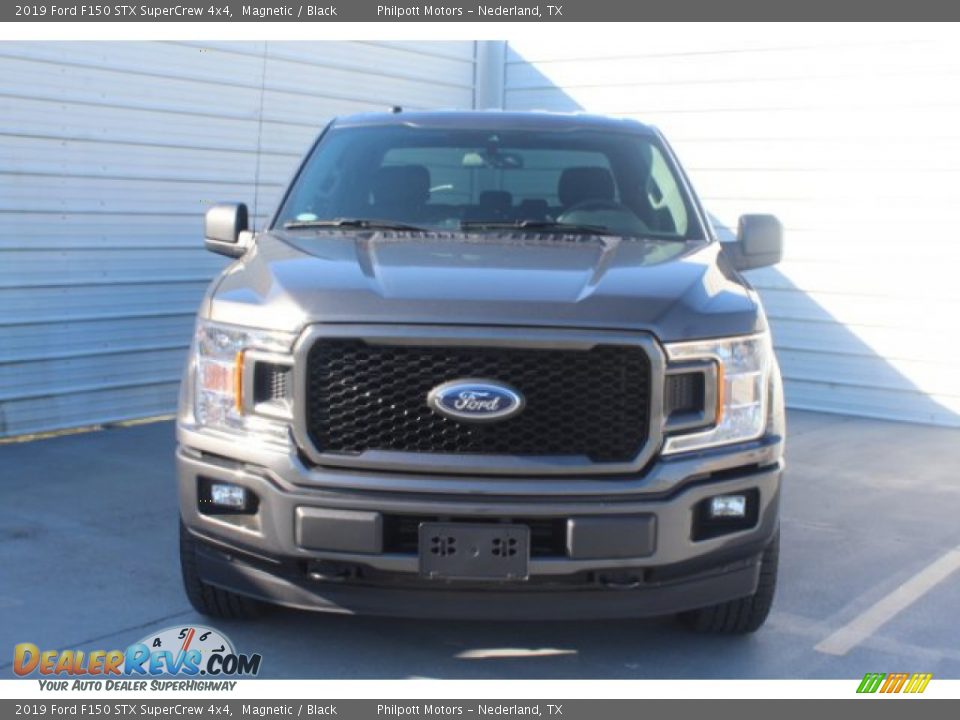 2019 Ford F150 STX SuperCrew 4x4 Magnetic / Black Photo #3