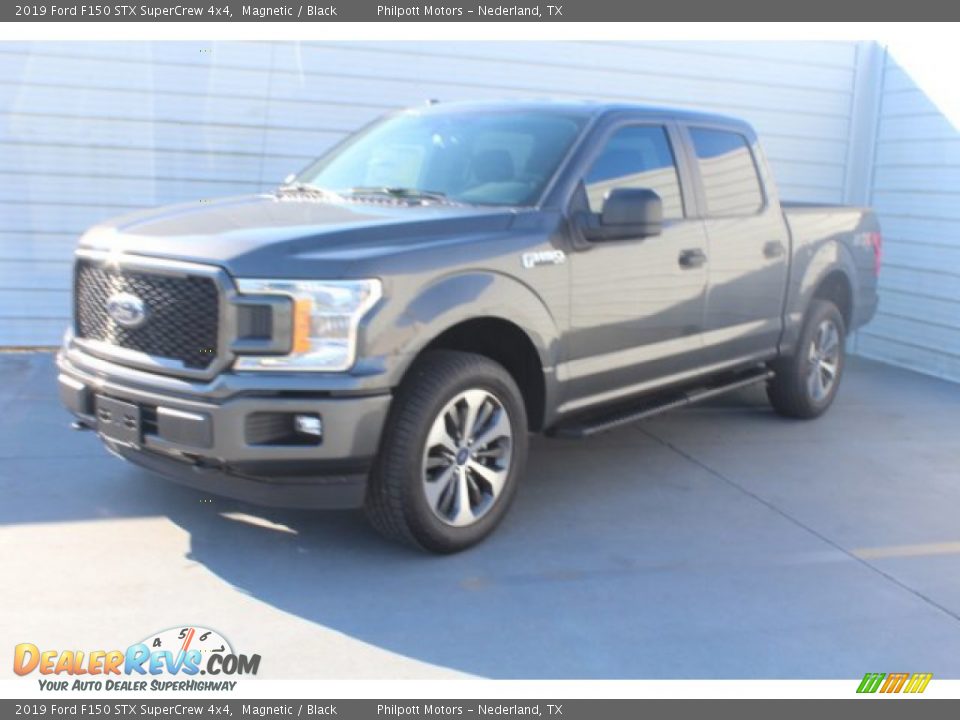 2019 Ford F150 STX SuperCrew 4x4 Magnetic / Black Photo #4