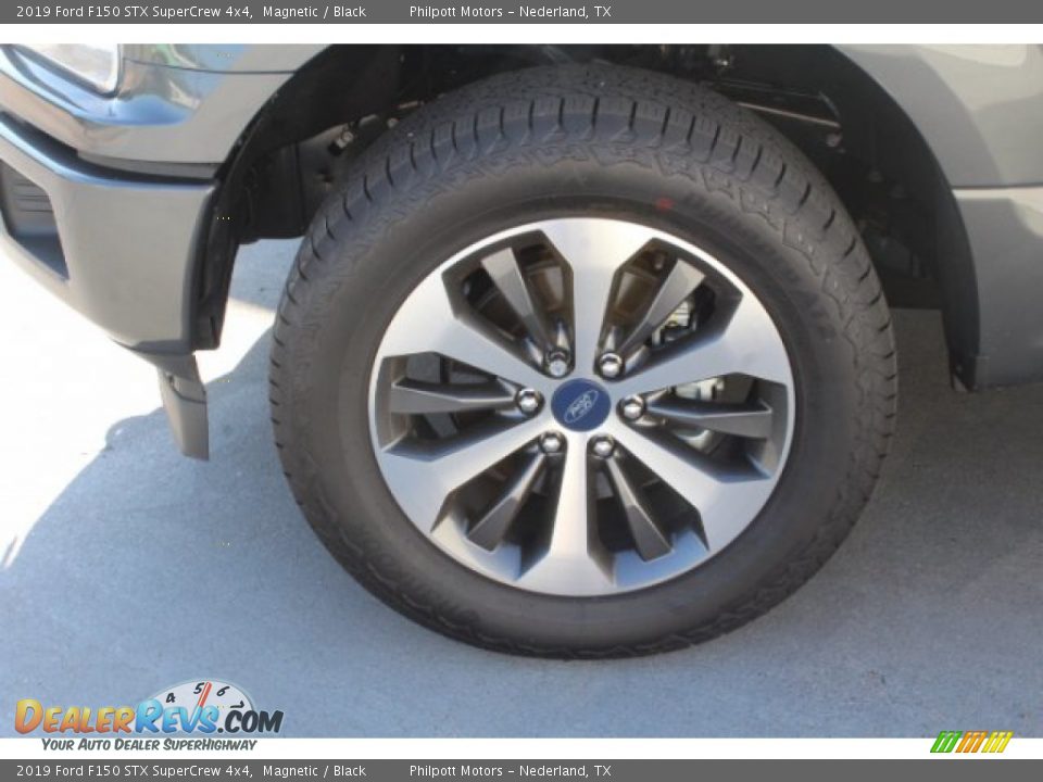 2019 Ford F150 STX SuperCrew 4x4 Magnetic / Black Photo #5