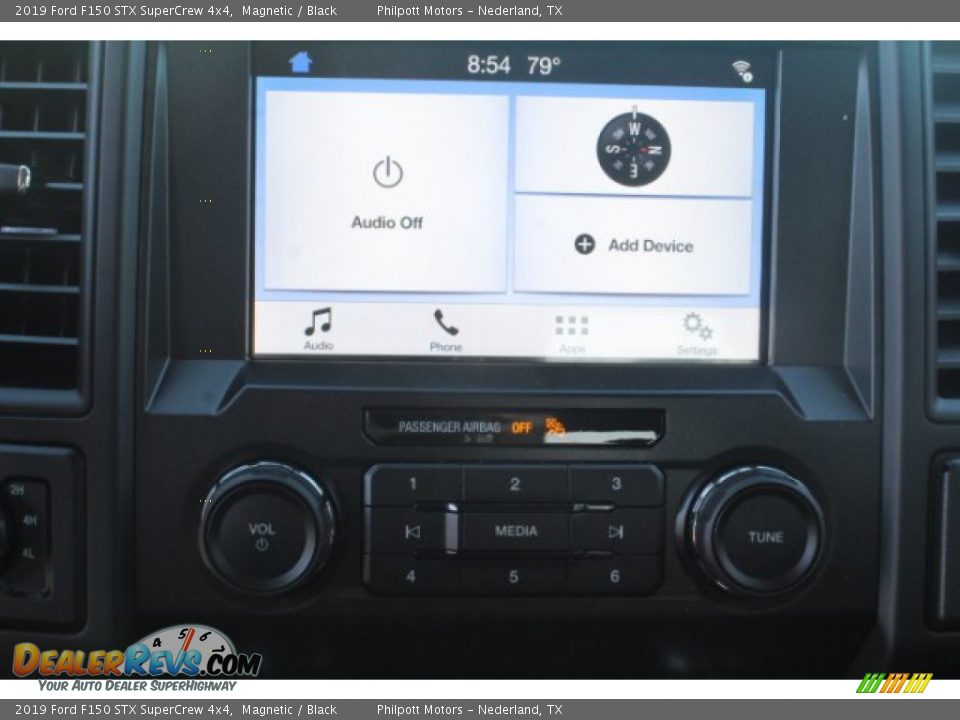 2019 Ford F150 STX SuperCrew 4x4 Magnetic / Black Photo #11