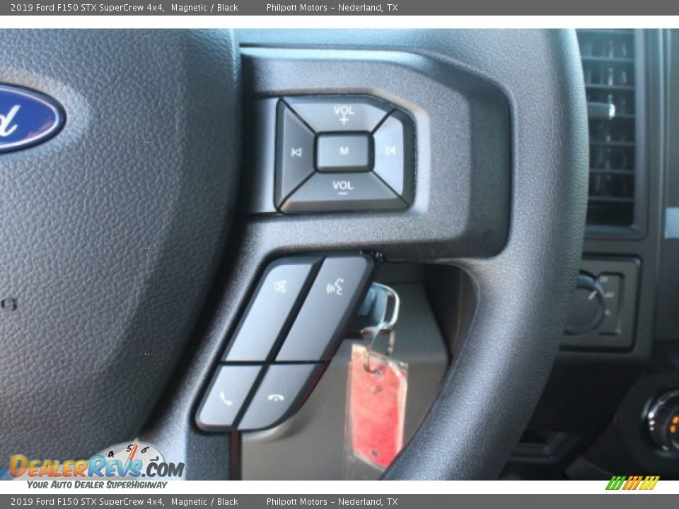 2019 Ford F150 STX SuperCrew 4x4 Magnetic / Black Photo #15