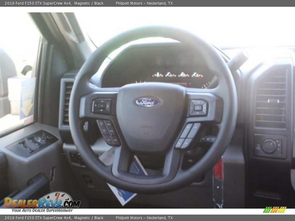 2019 Ford F150 STX SuperCrew 4x4 Magnetic / Black Photo #19
