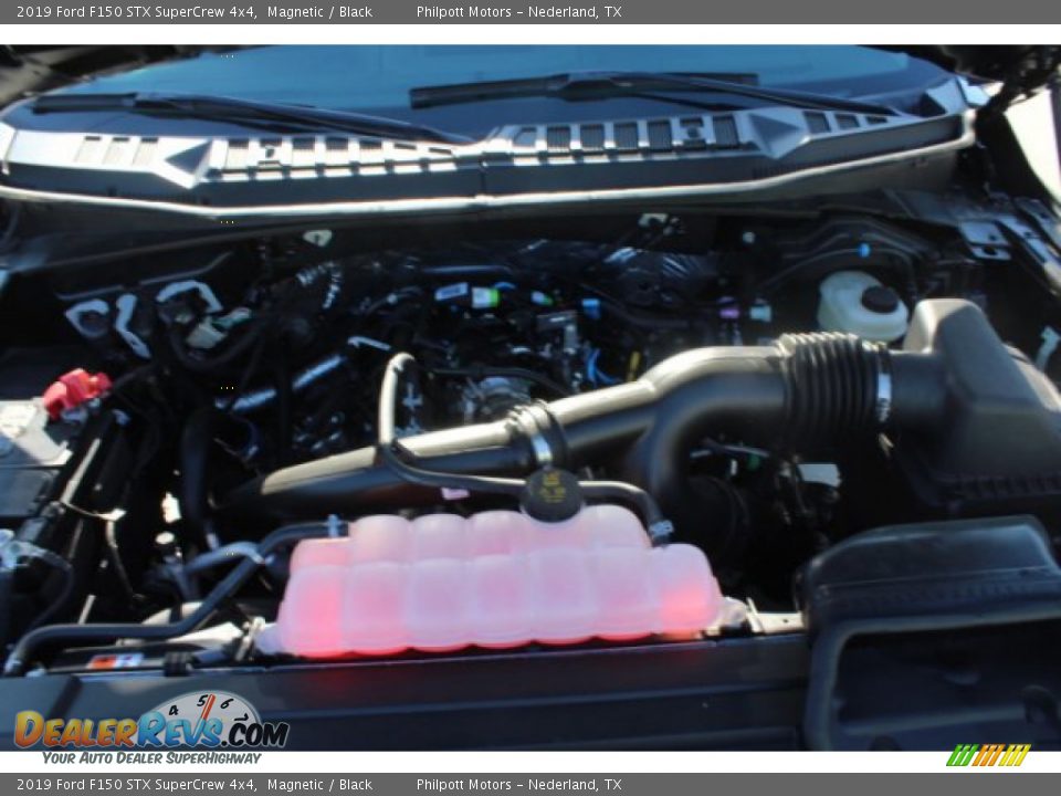2019 Ford F150 STX SuperCrew 4x4 Magnetic / Black Photo #21