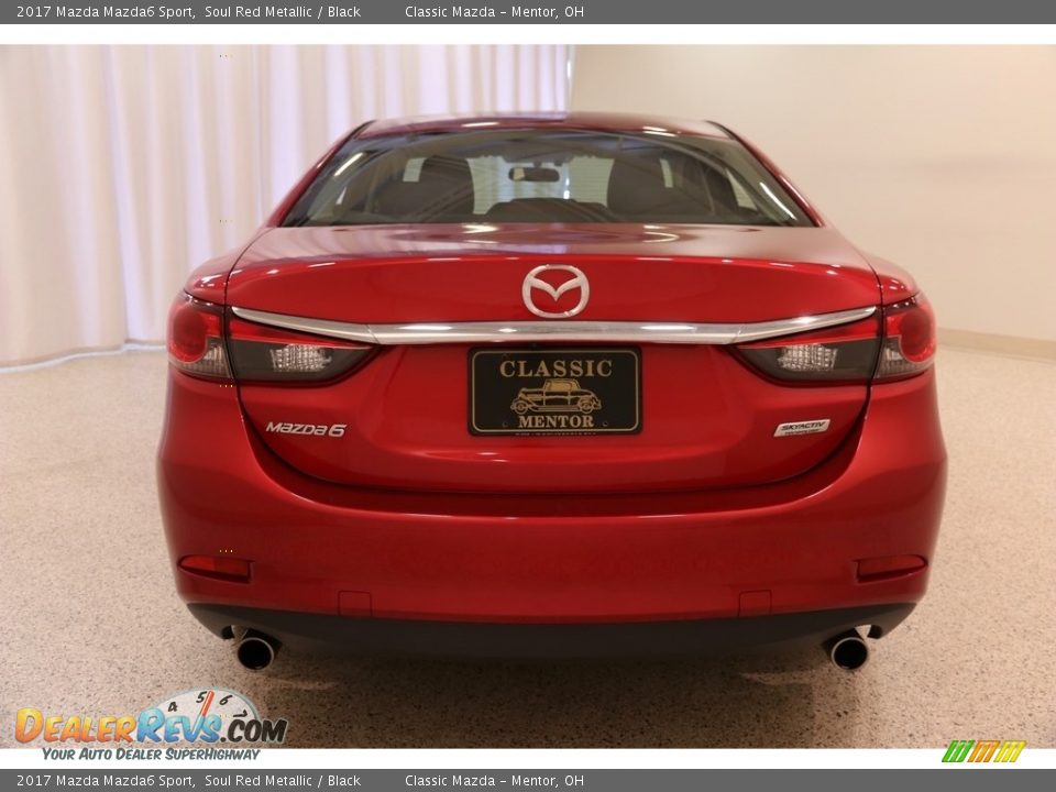 2017 Mazda Mazda6 Sport Soul Red Metallic / Black Photo #16
