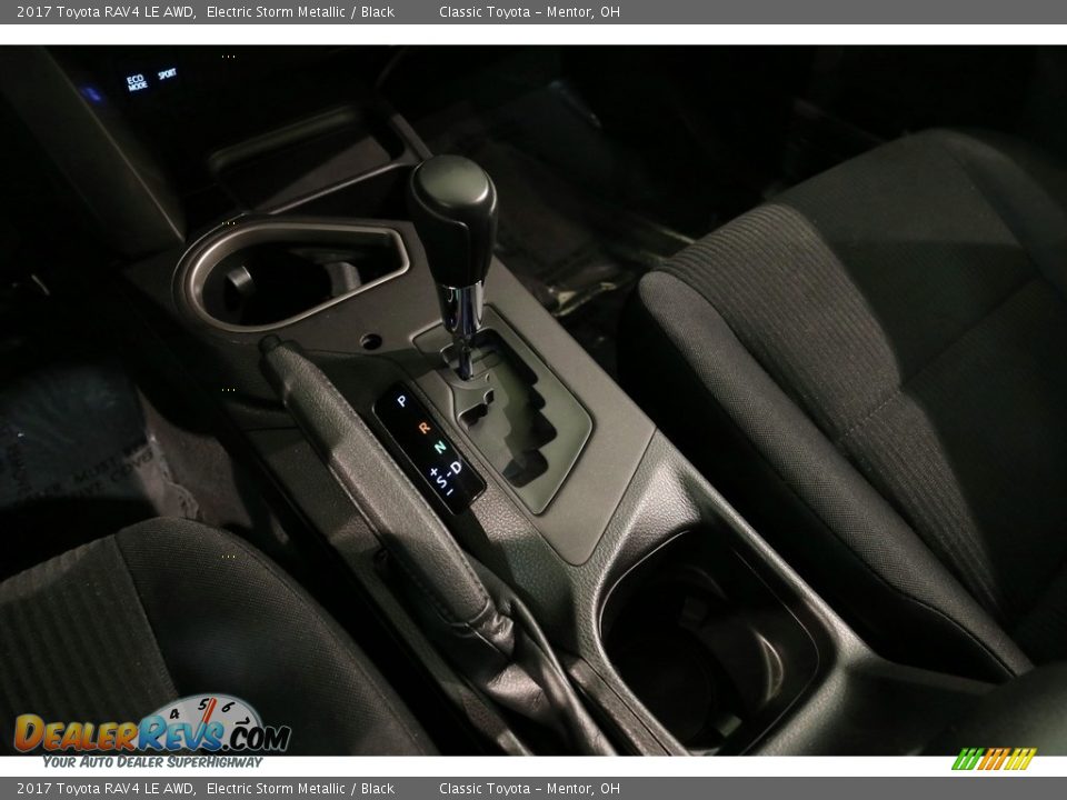 2017 Toyota RAV4 LE AWD Electric Storm Metallic / Black Photo #12