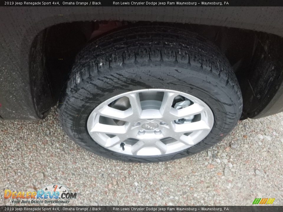 2019 Jeep Renegade Sport 4x4 Omaha Orange / Black Photo #9