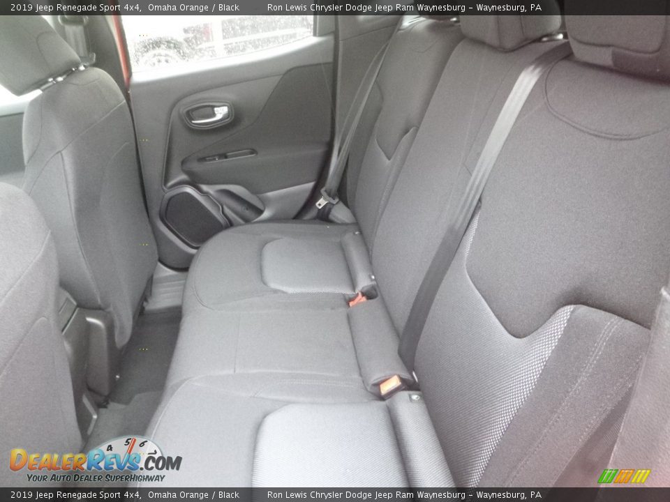 2019 Jeep Renegade Sport 4x4 Omaha Orange / Black Photo #12