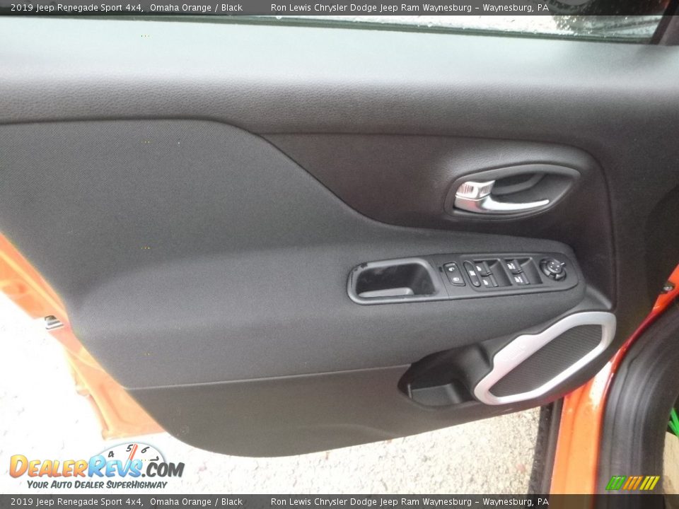2019 Jeep Renegade Sport 4x4 Omaha Orange / Black Photo #13
