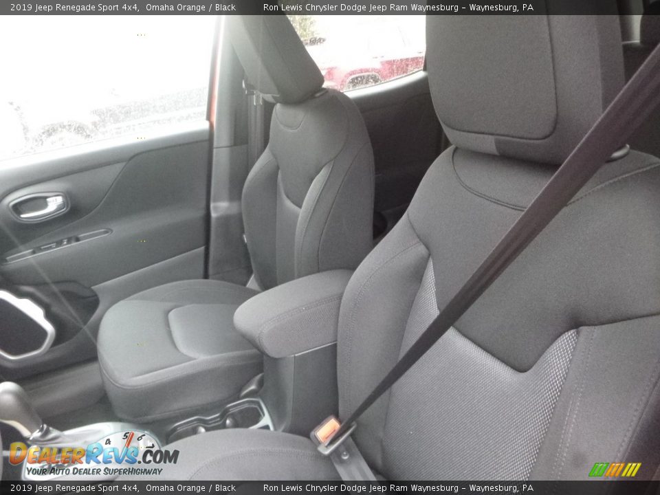 2019 Jeep Renegade Sport 4x4 Omaha Orange / Black Photo #15