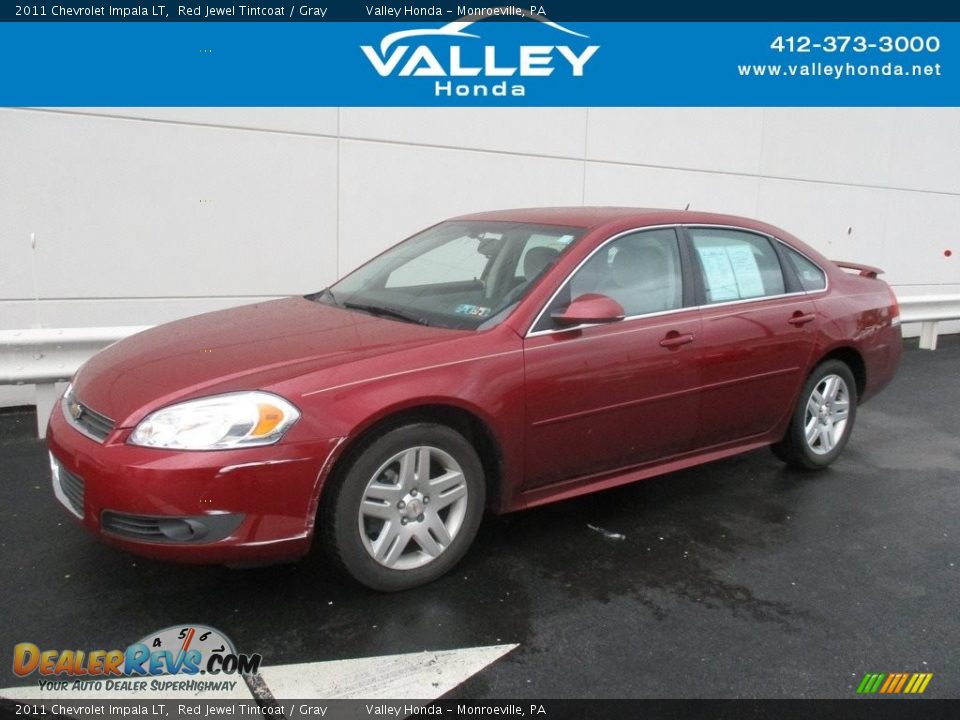 2011 Chevrolet Impala LT Red Jewel Tintcoat / Gray Photo #1