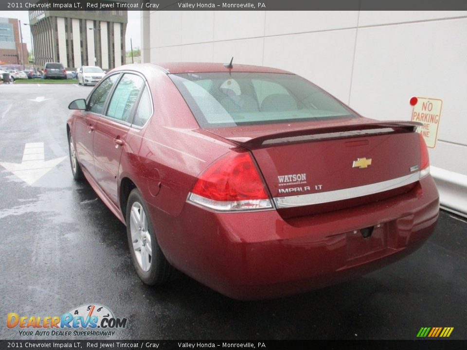 2011 Chevrolet Impala LT Red Jewel Tintcoat / Gray Photo #3