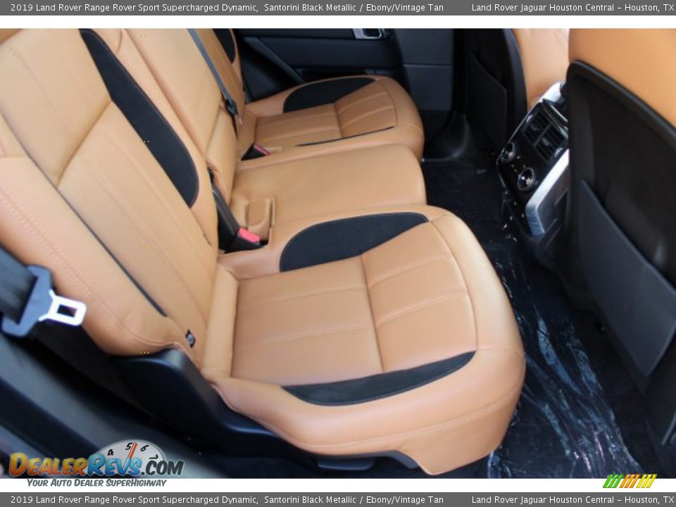 Rear Seat of 2019 Land Rover Range Rover Sport Supercharged Dynamic Photo #34